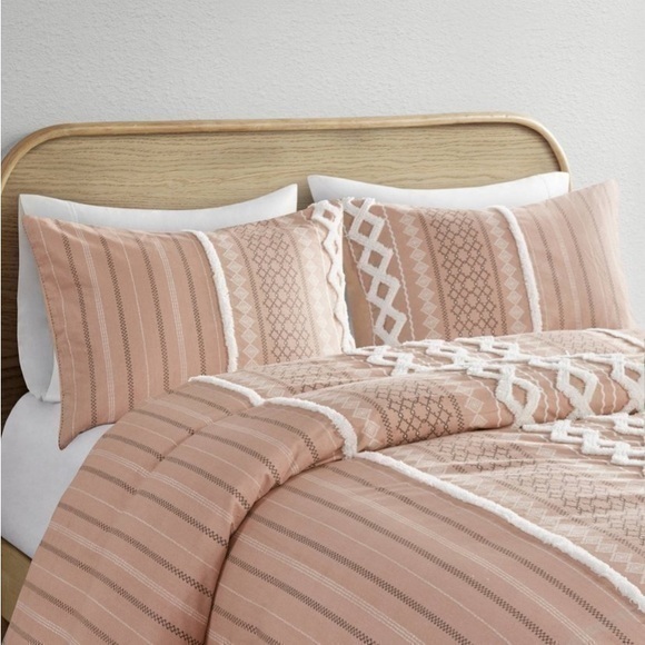 ink+ivy Other - Ink+Ivy Cotton Chenille Duvet Set